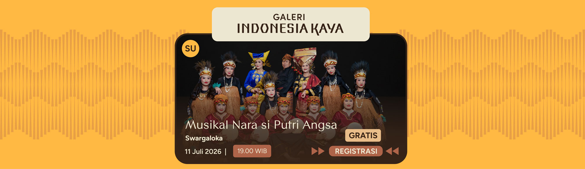 Musikal Nara si Putri Angsa oleh Swargaloka – 19.00