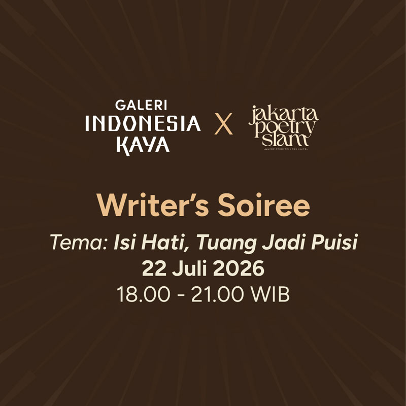Writer’s Soiree Isi hati, tuang jadi puisi