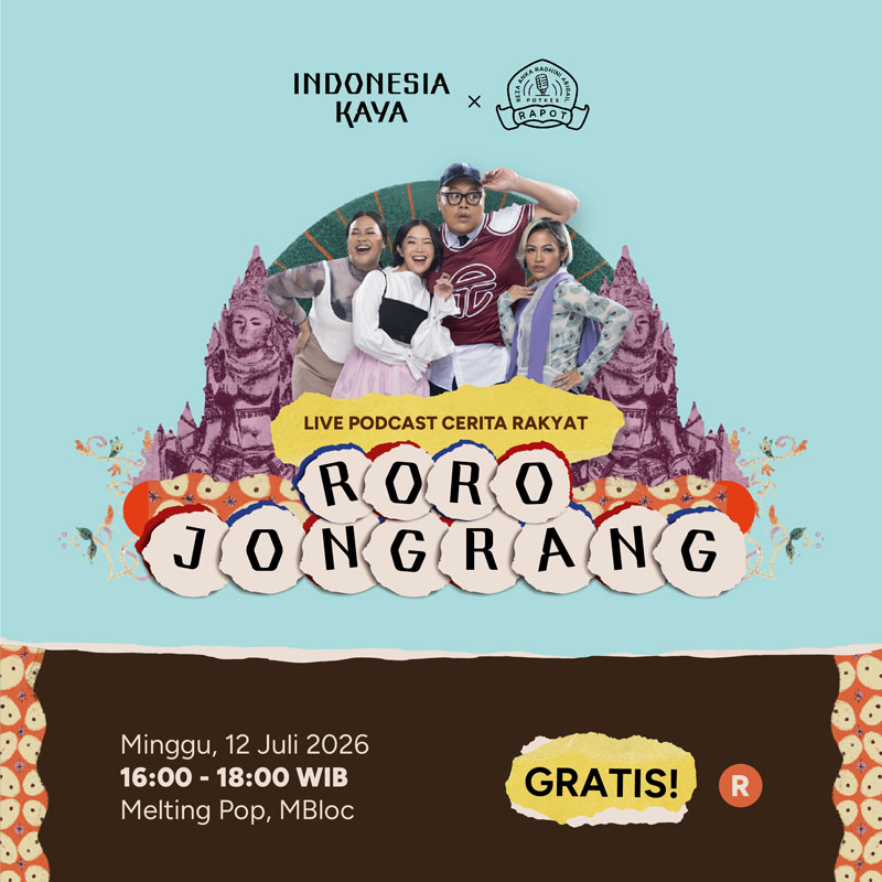 Live Podcast Cerita Rakyat Roro Jonggrang