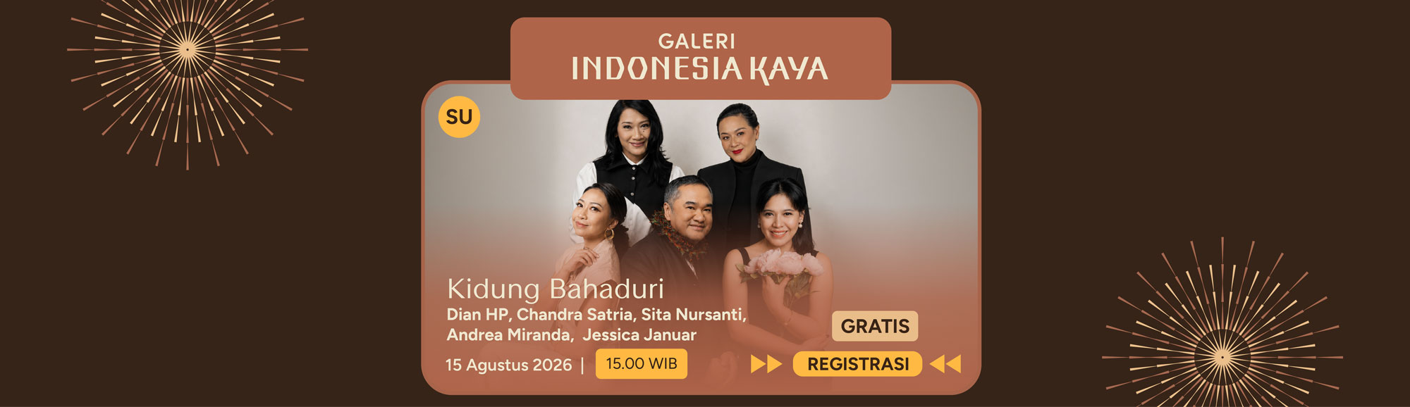Kidung Bahaduri oleh Dian HP bersama Chandra Satria, Sita Nursanti, Andrea Miranda dan Jessica Januar