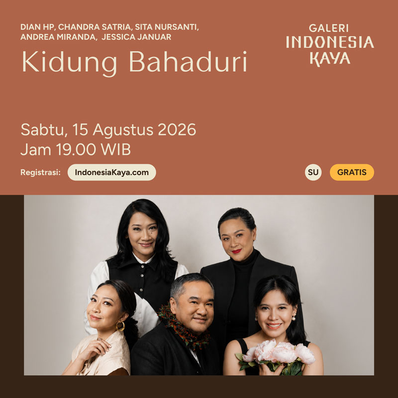 Kidung Bahaduri oleh Dian HP bersama Chandra Satria, Sita Nursanti, Andrea Miranda dan Jessica Januar - 19.00