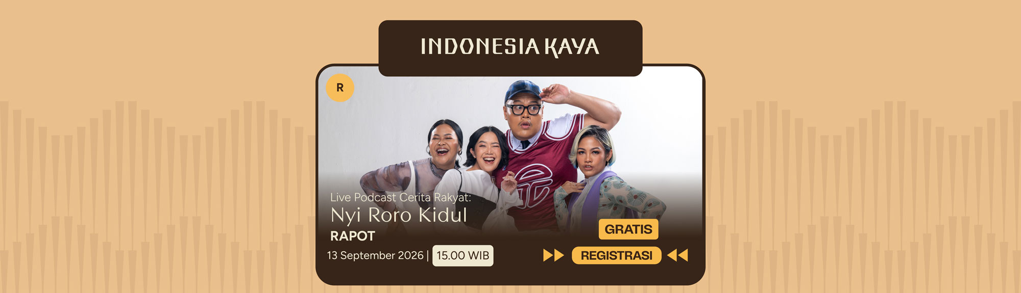 Live Podcast Cerita Rakyat Nyi Roro Kidul