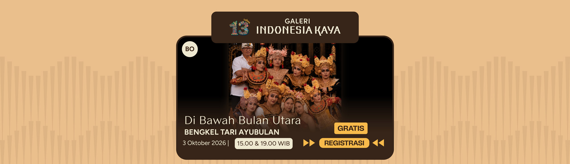 Di Bawah Bulan Utara oleh Bengkel Tari AyuBulan