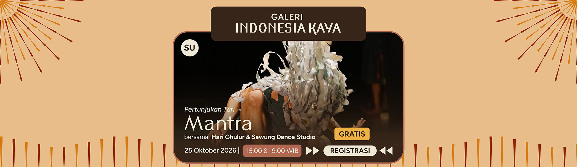 Pertunjukan Tari Mantra bersama Hari Ghulur & Sawung Dance Studio