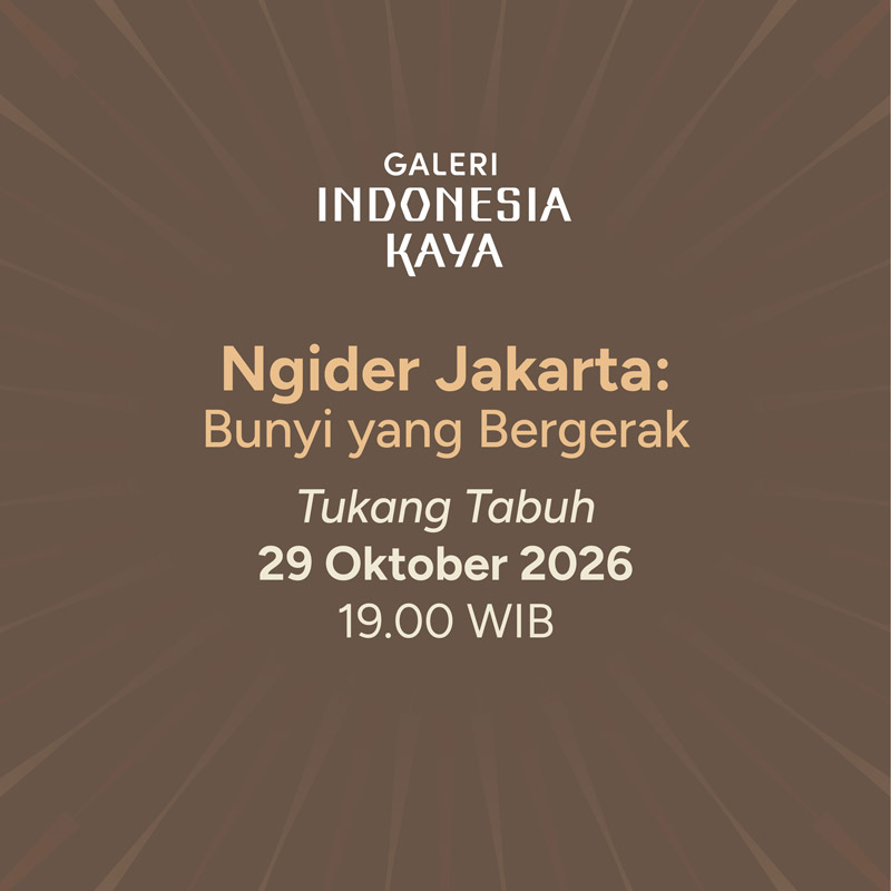 NGIDER Jakarta: Bunyi yang Bergerak